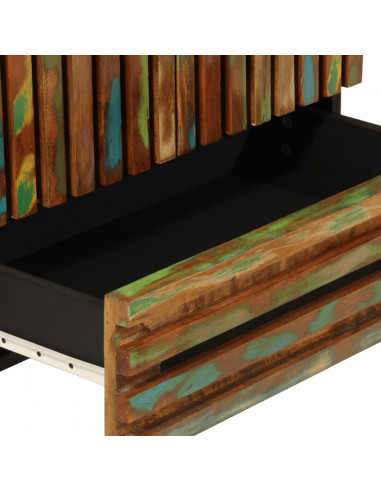 Credenza 60x34x100 cm in Legno Massello di Acacia