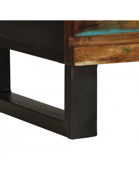 Credenza 60x34x75 cm in Legno Massello di Acacia