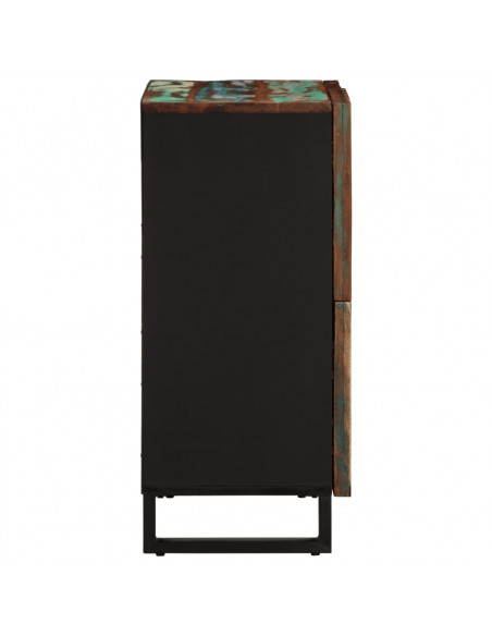 Credenza 60x34x75 cm in Legno Massello di Acacia
