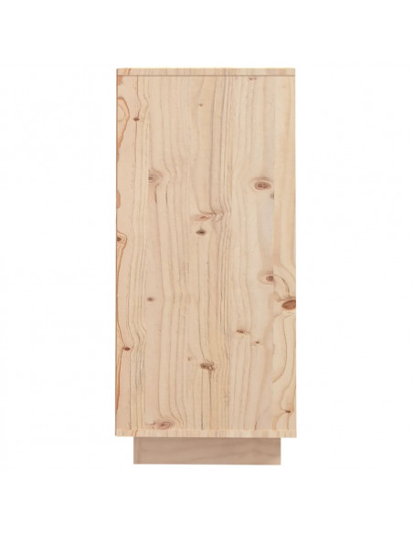 Credenza 60x34x75 cm in Legno Massello di Pino