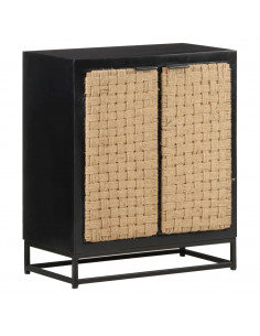 Credenza 60x35x70 cm in Legno Massello di Mango