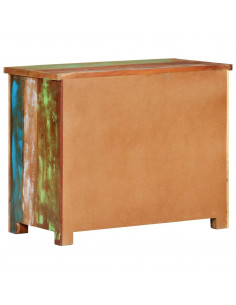 Credenza 68x35x55 cm in Legno Massello di Recupero