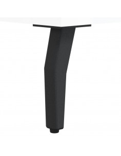 Credenza 69,5x34x90 cm in Legno Multistrato Bianco Lucido