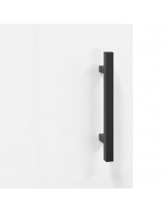 Credenza 69,5x34x90 cm in Legno Multistrato Bianco Lucido