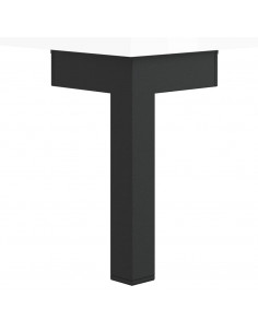 Credenza 69,5x34x90 cm in Legno Multistrato Bianco Lucido