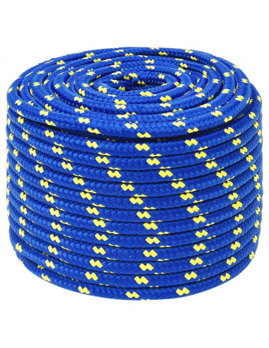 Corda per barca Blu 12 mm 25 m in Polipropilene