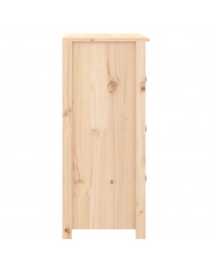 Credenza 70x35x80 cm in Legno Massello di Pino