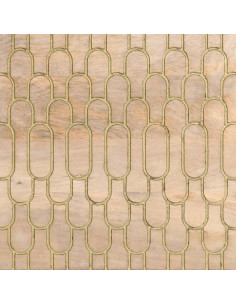 Credenza 80x33x75 cm in Legno Massello di Mango