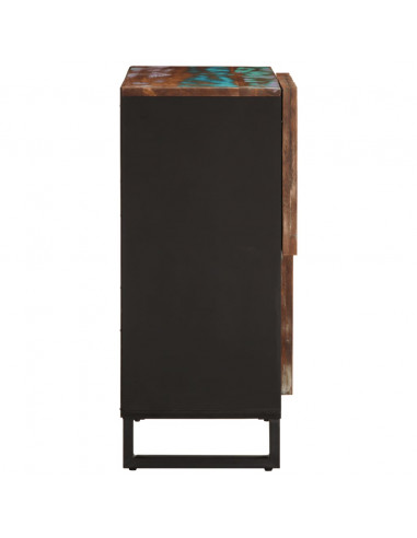 Credenza 80x34x75 cm in Legno Massello di Acacia