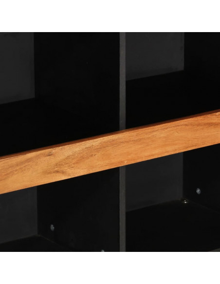 Credenza 85x33x107 cm in Legno Massello di Acacia