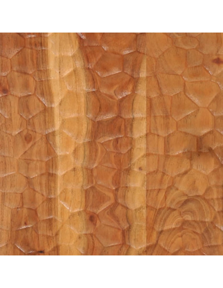 Credenza 90x33x75 cm in Legno Massello di Acacia