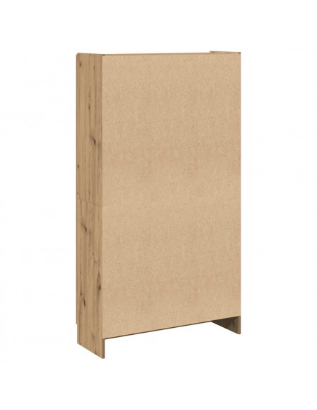 Credenza Alta Rovere Artigianale 82,5x30,5x150 cm in Truciolato