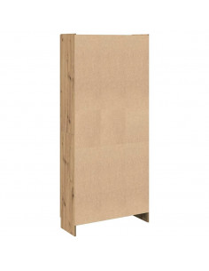 Credenza Alta Rovere Artigianale 82,5x30,5x185 cm in Truciolato