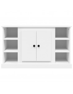 Credenza Bianca 100x35,5x60 cm in Legno Multistrato