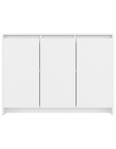 Credenza Bianca 102x33x75 cm in Truciolato