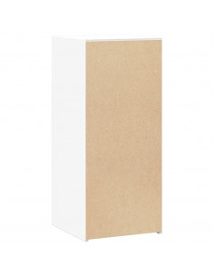 Credenza Bianca 40x41x93 cm in Legno Multistrato