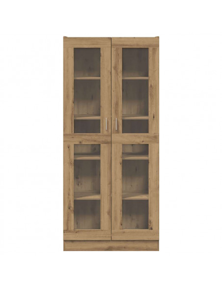 Credenza Alta Rovere Artigianale 82,5x30,5x185 cm in Truciolato