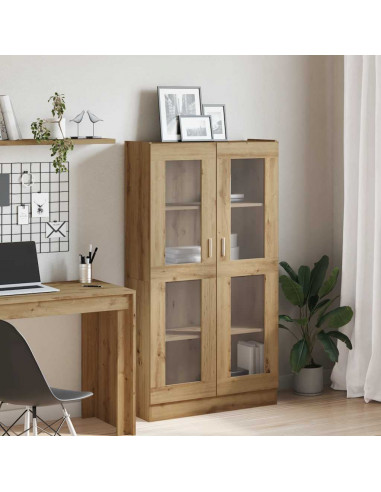 Credenza Alta Rovere Artigianale 82,5x30,5x150 cm in Truciolato