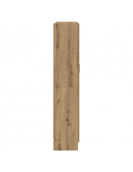 Credenza Alta Rovere Artigianale 82,5x30,5x150 cm in Truciolato