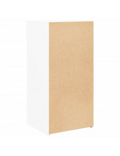 Credenza Bianca 45x42,5x93 cm in Legno Multistrato