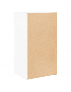 Credenza Bianca 50x42,5x93 cm in Legno Multistrato