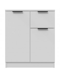 Credenza Bianca 60x30x70 cm in Legno Multistrato