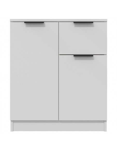 Credenza Bianca 60x30x70 cm in Legno Multistrato