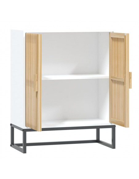 Credenza Bianca 60x30x75 cm in Legno Multistrato
