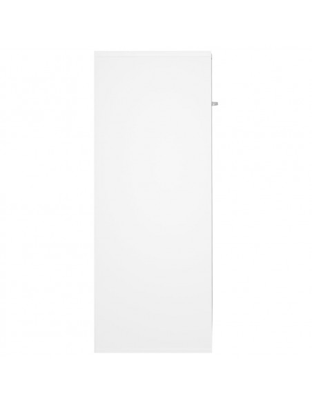 Credenza Bianca 60x30x75 cm in Legno Multistrato