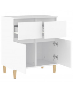 Credenza Bianca 60x35x70 cm in Legno Multistrato