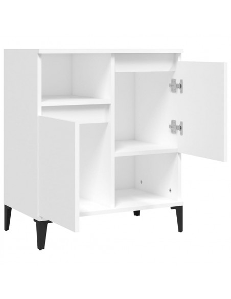 Credenza Bianca 60x35x70 cm in Legno Multistrato