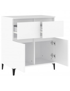 Credenza Bianca 60x35x70 cm in Legno Multistrato