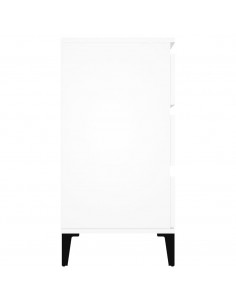 Credenza Bianca 60x35x70 cm in Legno Multistrato