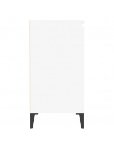 Credenza Bianca 60x35x70 cm in Legno Multistrato