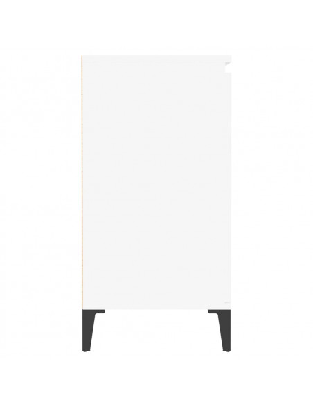 Credenza Bianca 60x35x70 cm in Legno Multistrato
