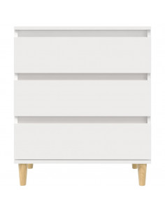 Credenza Bianca 60x35x70 cm in Legno Multistrato
