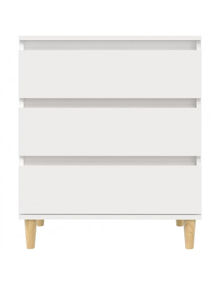 Credenza Bianca 60x35x70 cm in Legno Multistrato