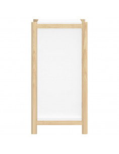 Credenza Bianca 62x38x75 cm in Legno Multistrato