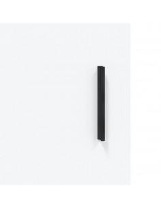 Credenza Bianca 69,5x34x180 cm in Legno Multistrato