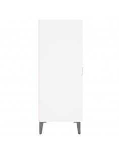 Credenza Bianca 69,5x34x90 cm in Legno Multistrato