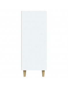 Credenza Bianca 69,5x34x90 cm in Legno Multistrato