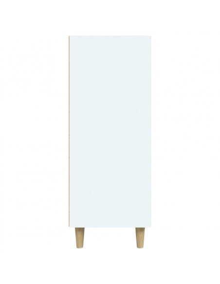 Credenza Bianca 69,5x34x90 cm in Legno Multistrato