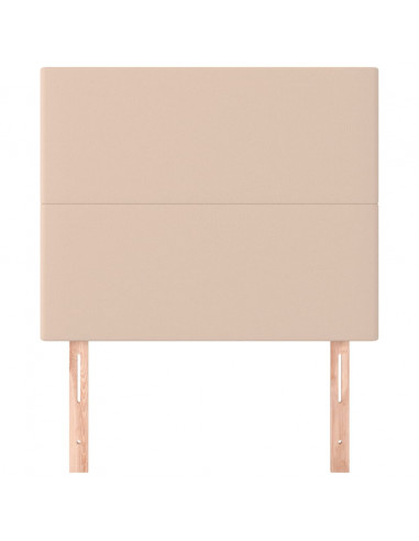 Testiere 2 pz Cappuccino 90x5x78/88 cm in Similpelle