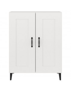 Credenza Bianca 69,5x34x90 cm in Legno Multistrato