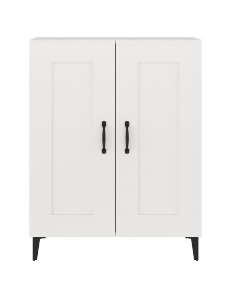 Credenza Bianca 69,5x34x90 cm in Legno Multistrato