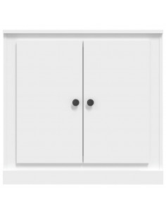 Credenza Bianca 70x35,5x67,5 cm in Legno Multistrato