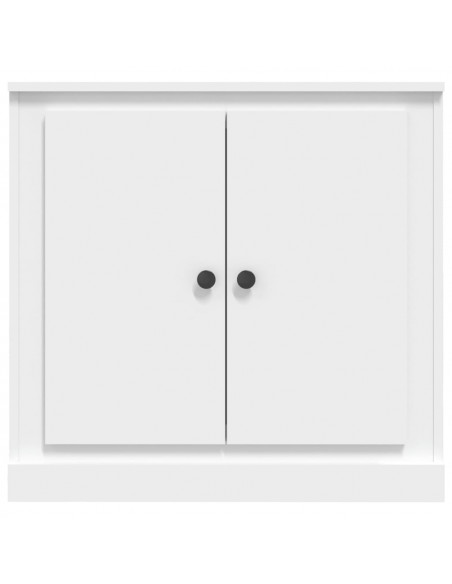 Credenza Bianca 70x35,5x67,5 cm in Legno Multistrato