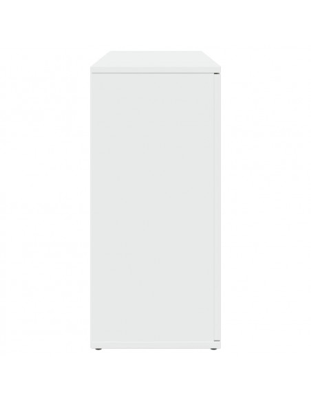 Credenza Bianca 90,5x29,5x65 cm in Truciolato