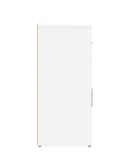 Credenza Bianco 60x31x70 cm in Legno Multistrato