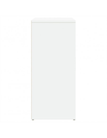 Credenza Bianco 60x31x70 cm in Legno Multistrato